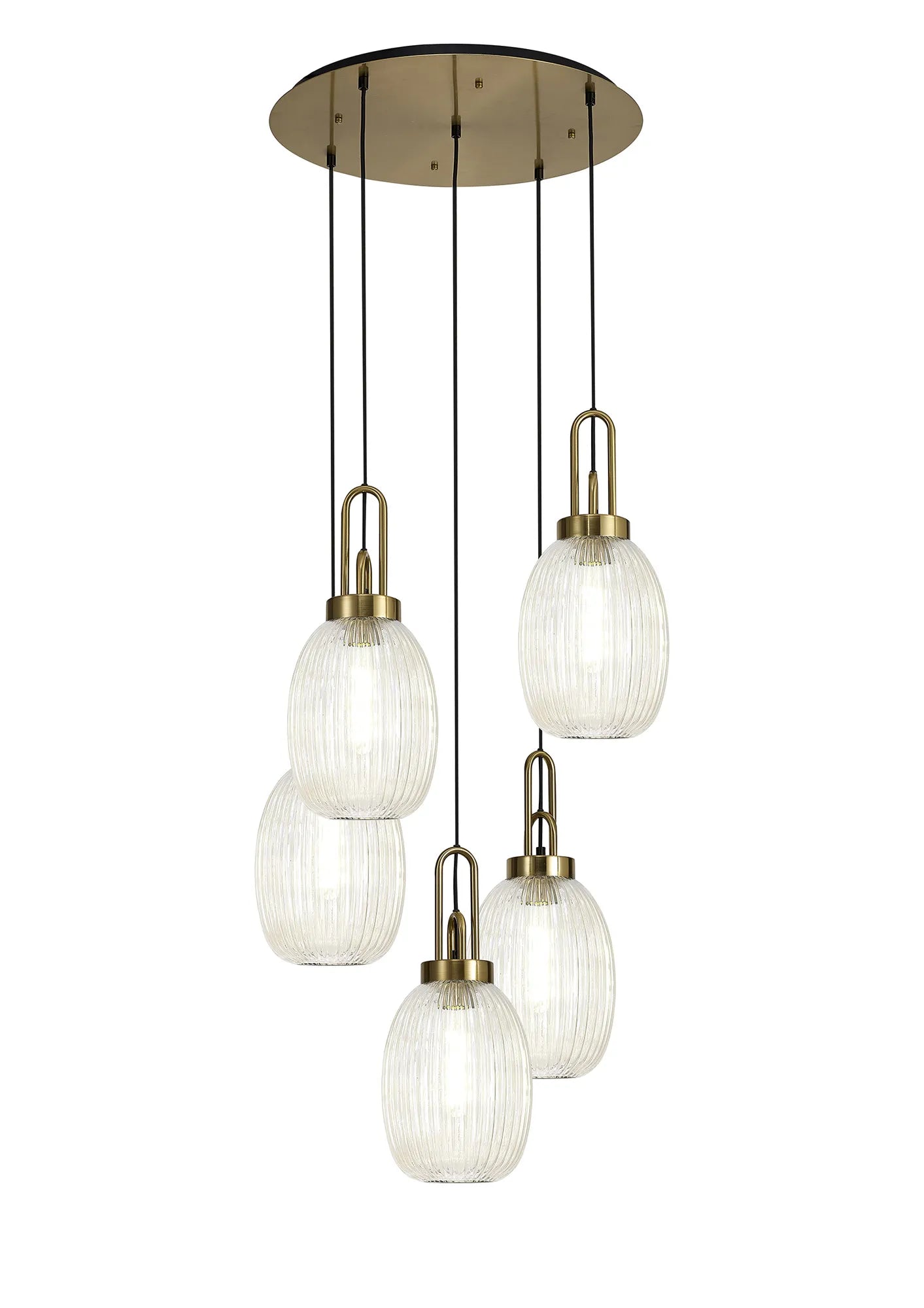 Cadiz 5 Light Cluster Pendant