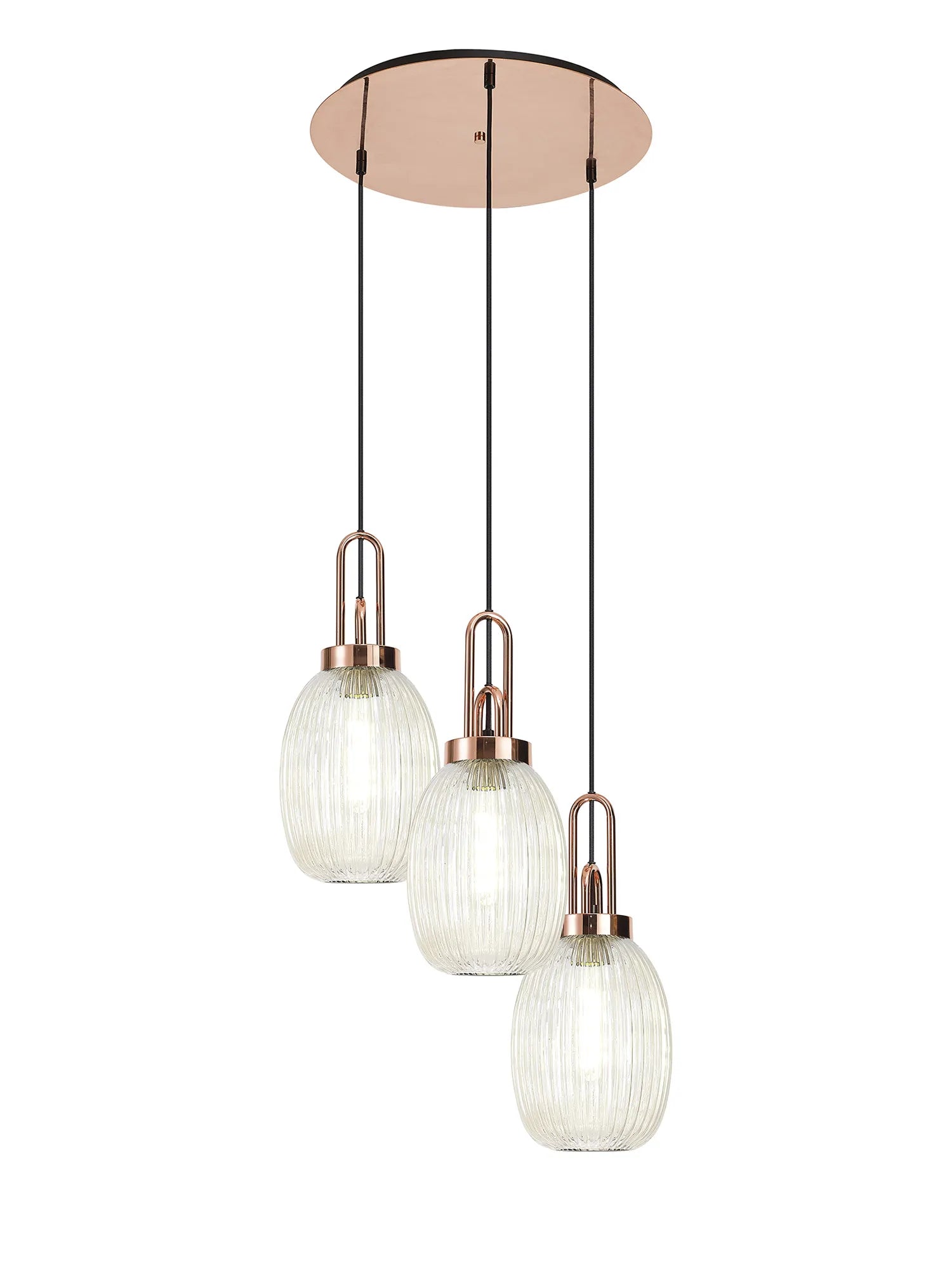Cadiz 3 Light Cluster Pendant