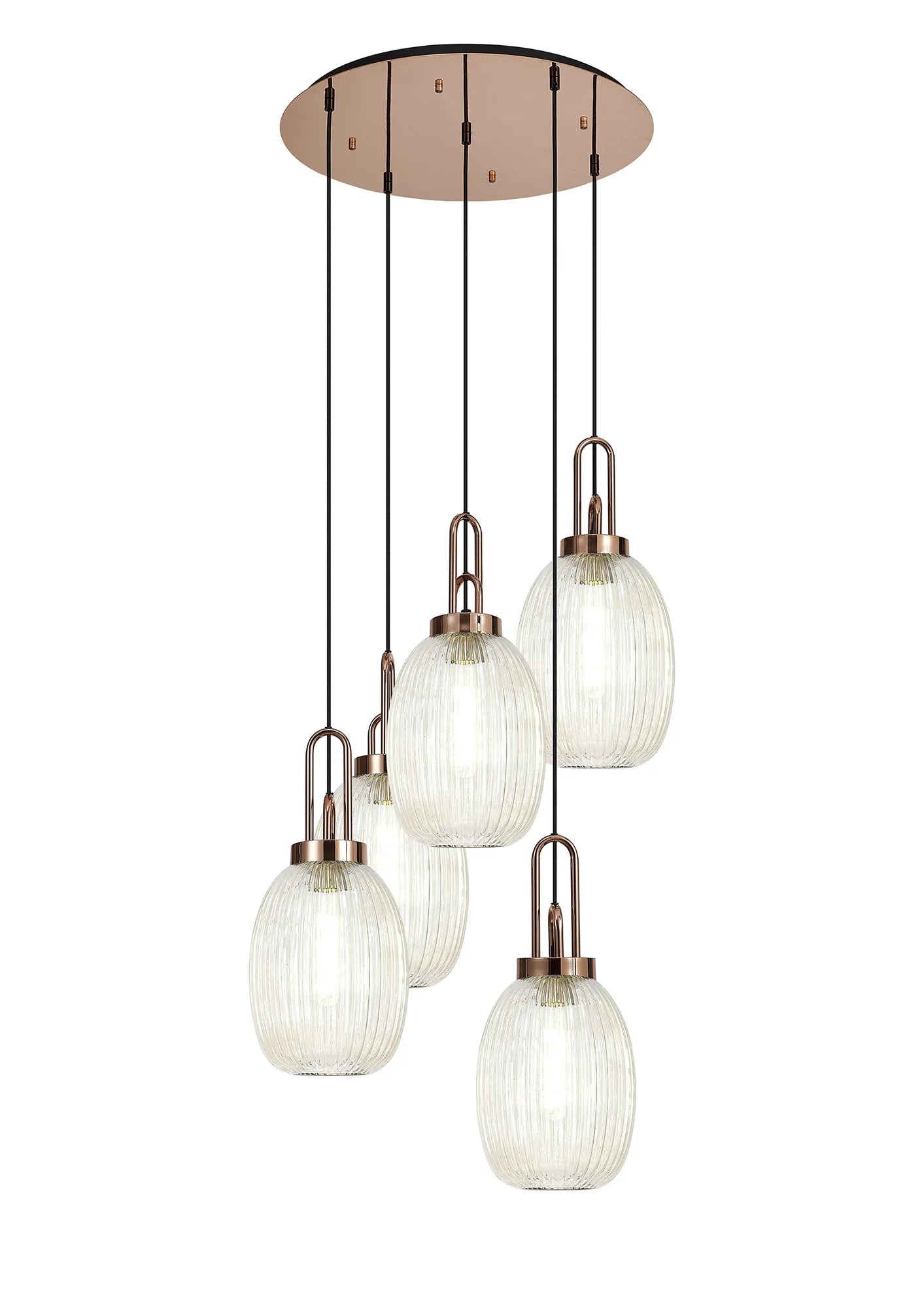 Cadiz 5 Light Cluster Pendant