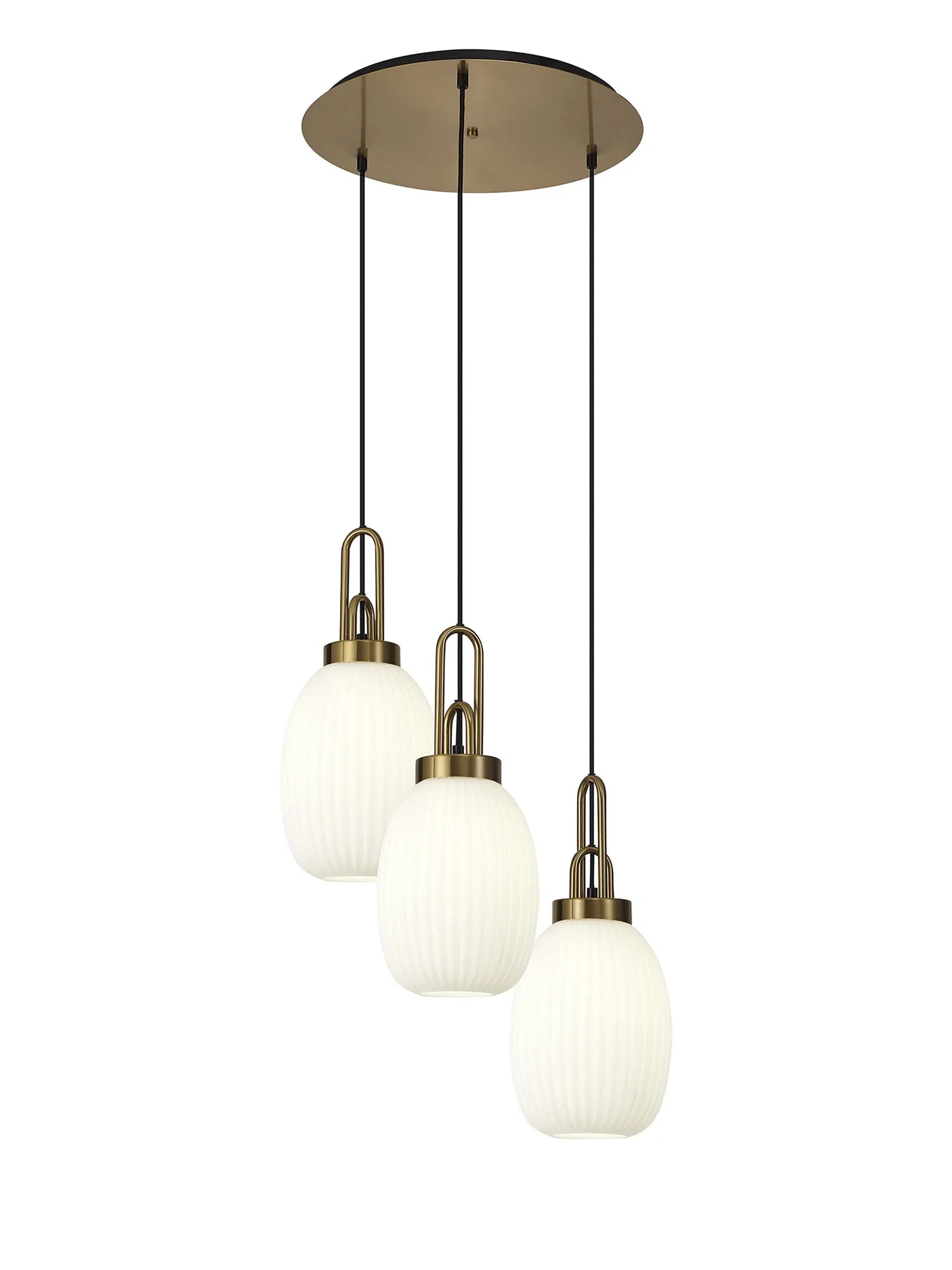 Cadiz 3 Light Cluster Pendant