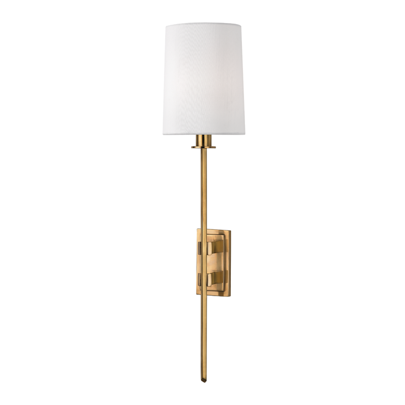 Fredonia 1Lt Wall Sconce - Brass/Nickel