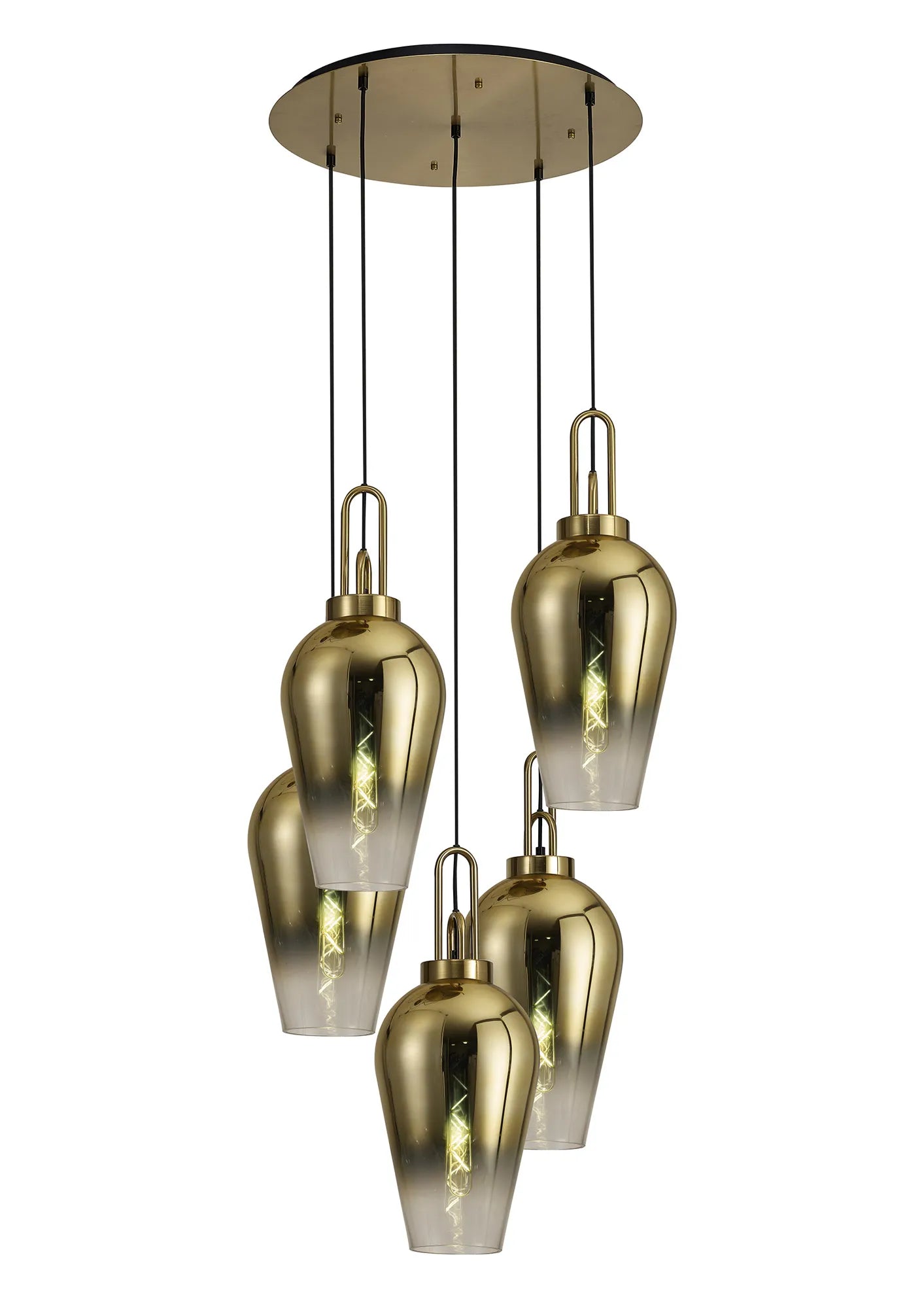 Cadiz 5 Light Cluster Pendant