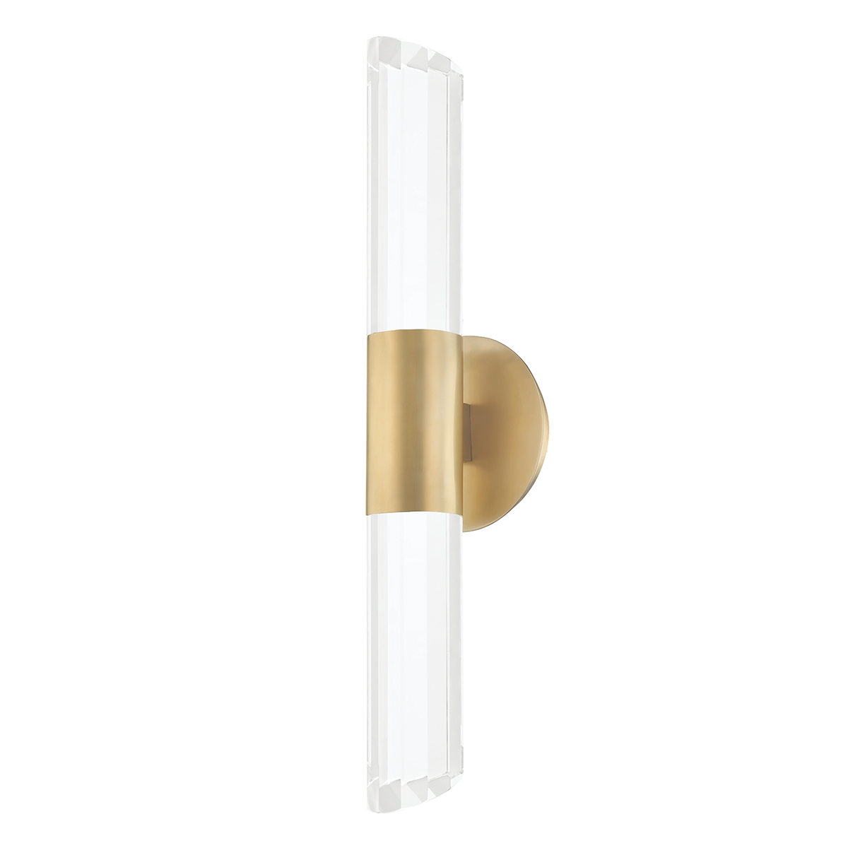 Rowe LED Wall Sconce - Aged Brass/Nickel