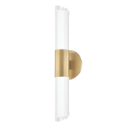 Rowe LED Wall Sconce - Aged Brass/Nickel