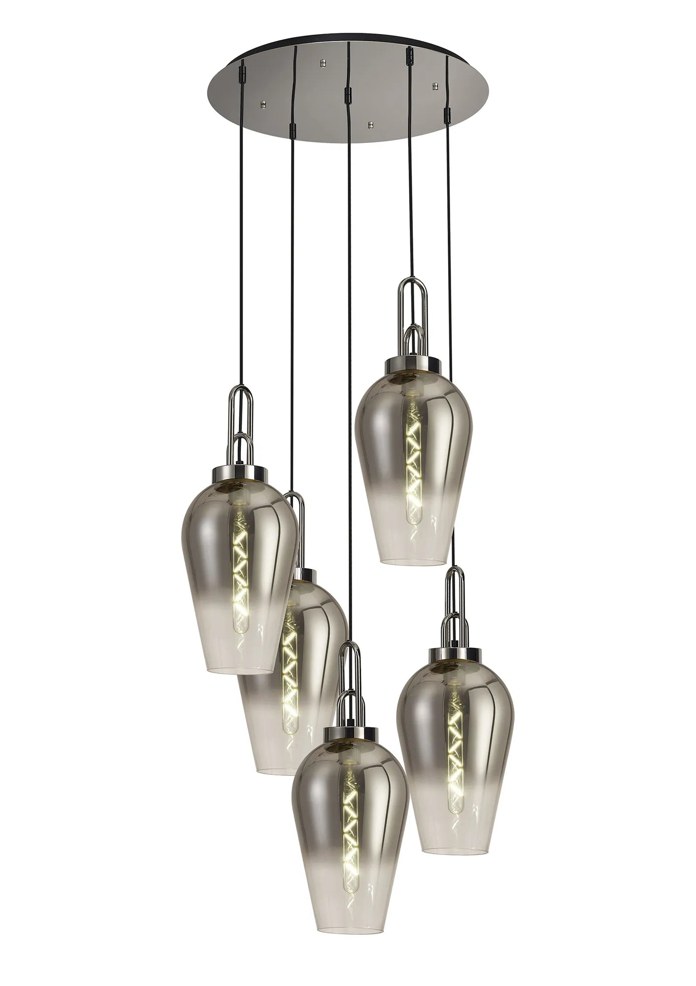 Cadiz 5 Light Cluster Pendant