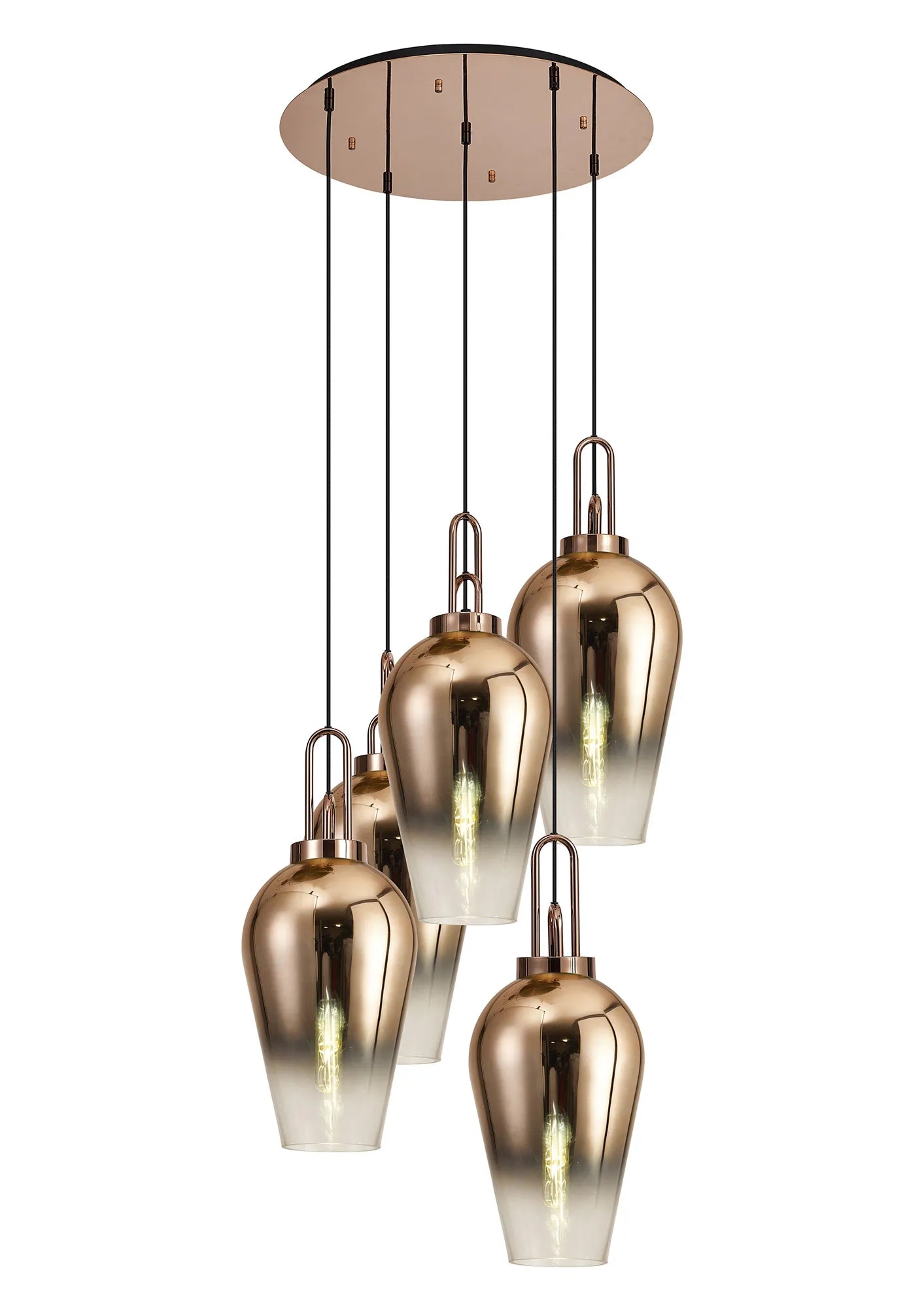 Cadiz 5 Light Cluster Pendant