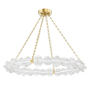 Lindley LED Chandelier - Brass