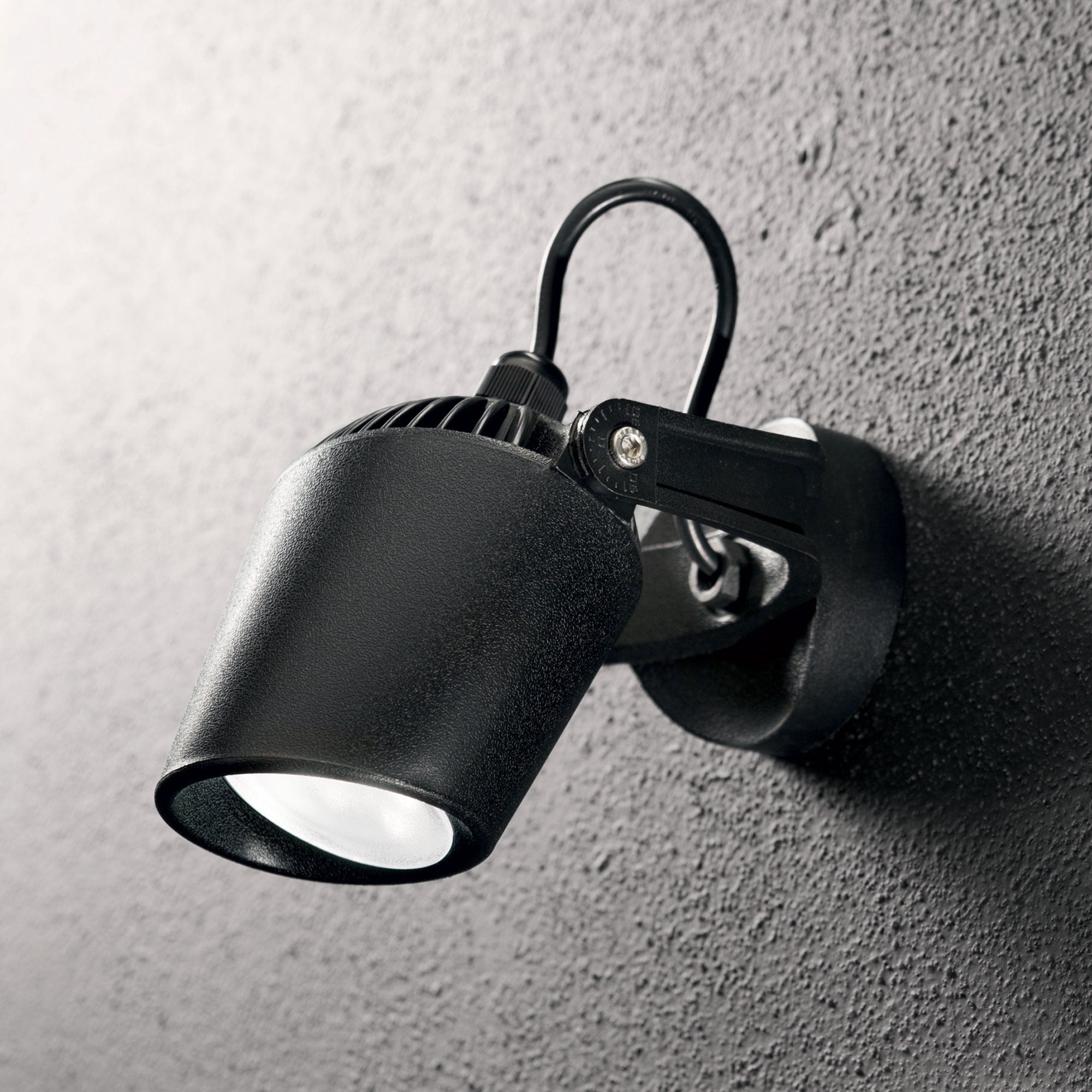 Elio Outdoor Spotlights- Black/ White Finishes