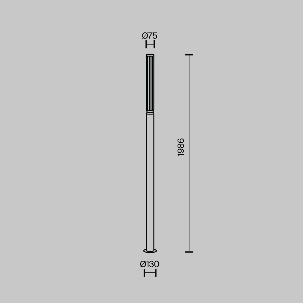 Lit Outdoor Bollard Lights