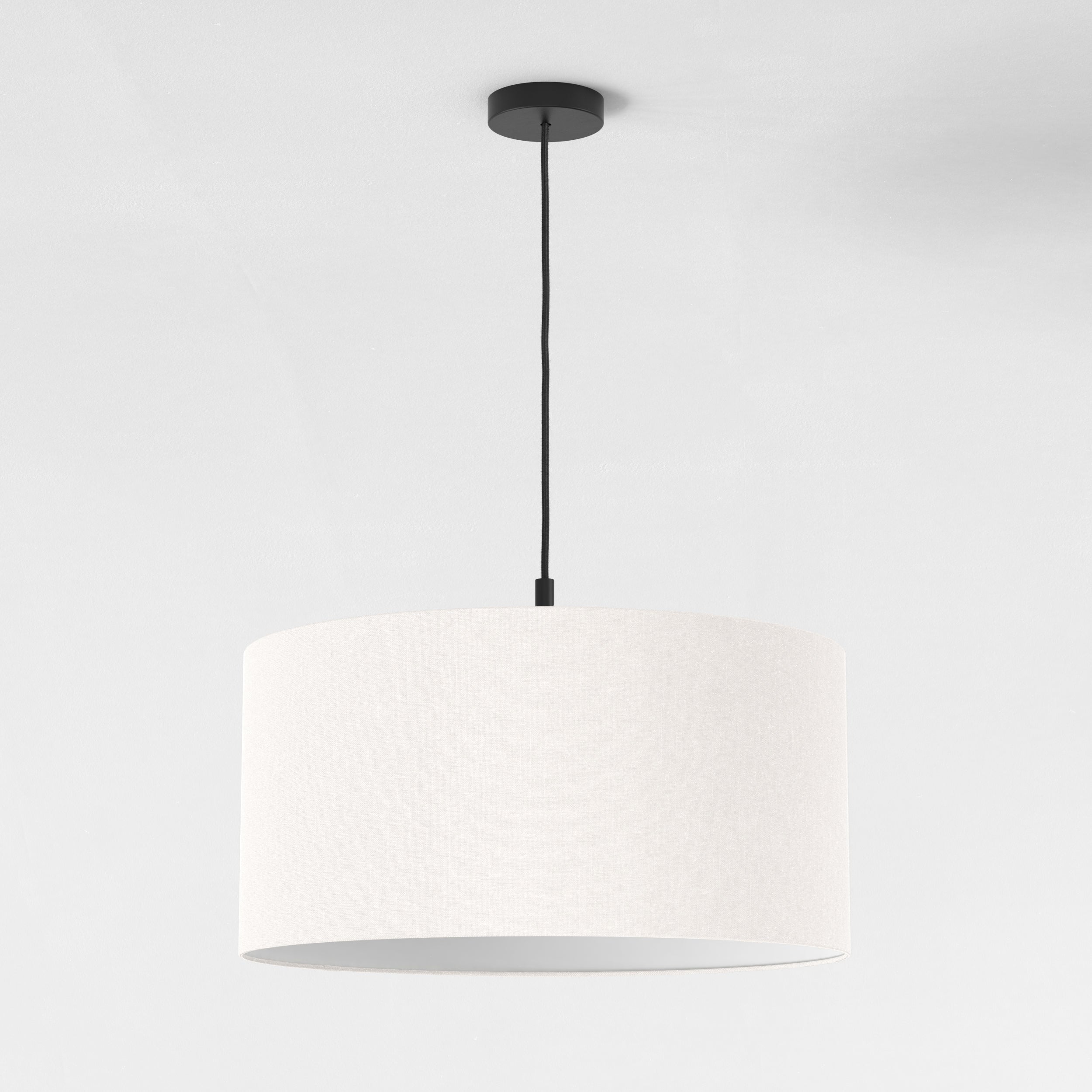 Drum 500 Shade- White/ Oyester Finishes