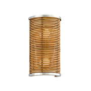 Carayes 2Lt Wall Sconce - Rattan