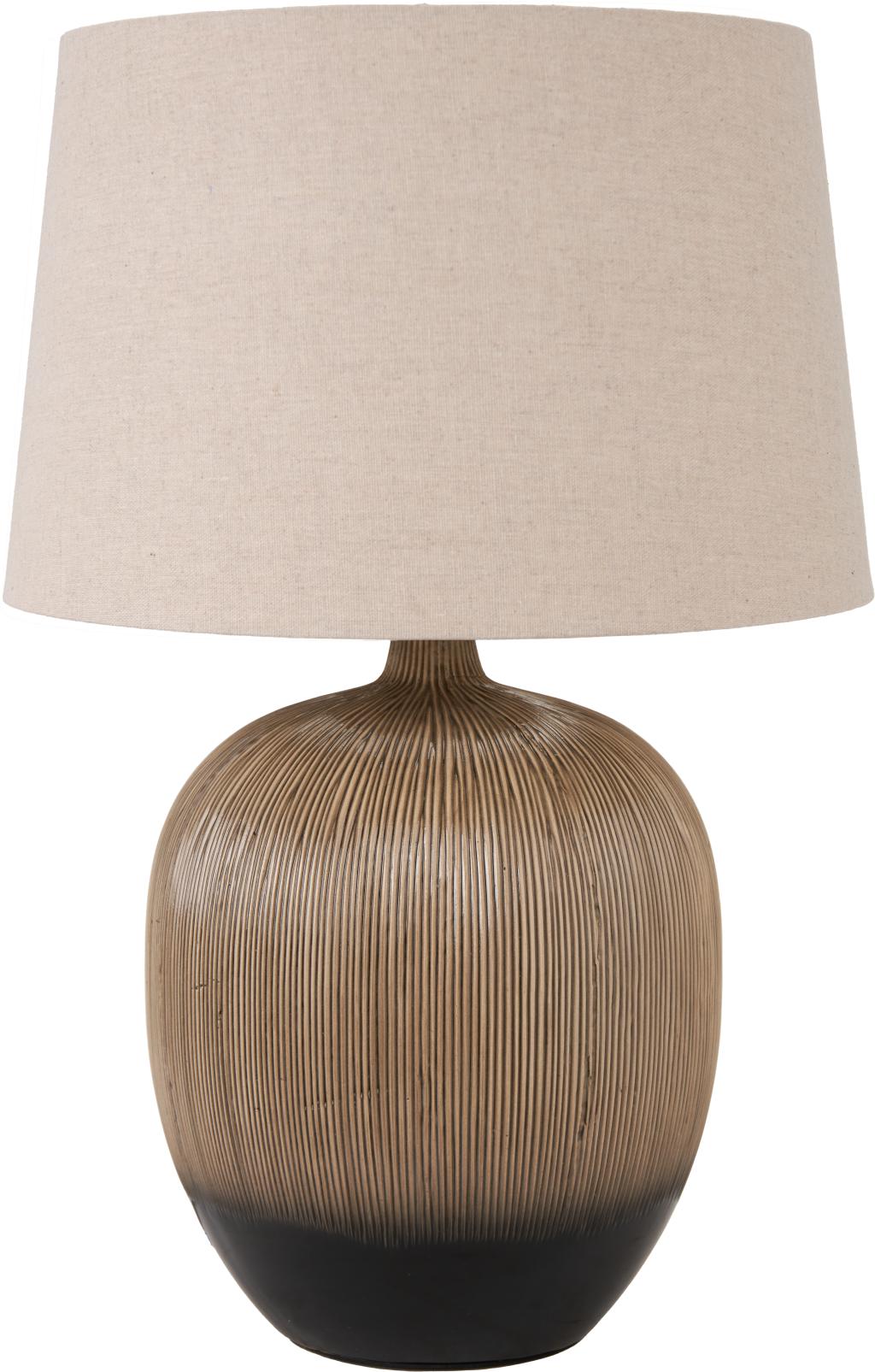 Greta Table Lamp - Black/Cream