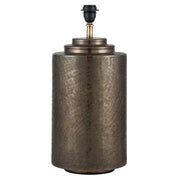 Zuri Large Antique Brass Metal Pot Table Lamp  - Base Only