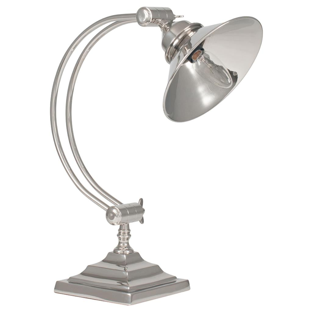 Kington Task Table Lamp - Brass/Nickel