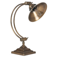 Kington Task Table Lamp - Brass/Nickel