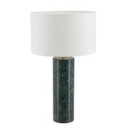 Venetia Green/White Marble Table Lamp