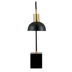 Mayfair Matt Black Domed Task Table Lamp