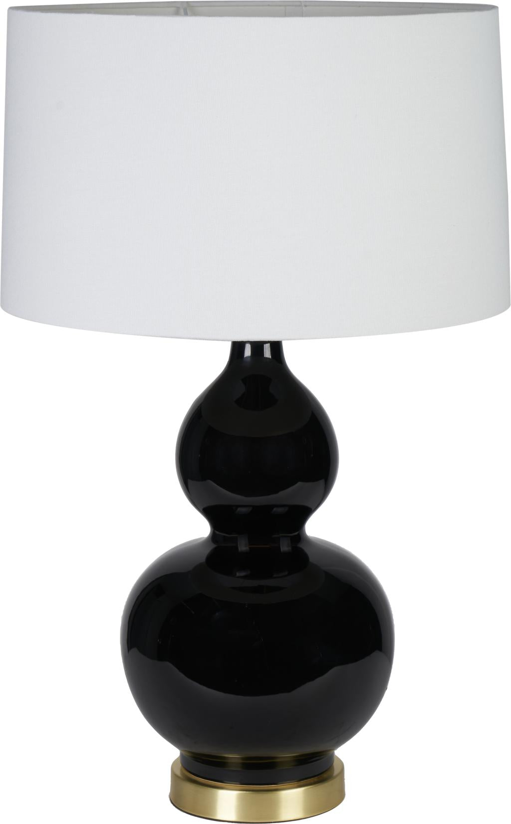 Gatsby Table Lamp - Black & Gold/ Grey & Silver