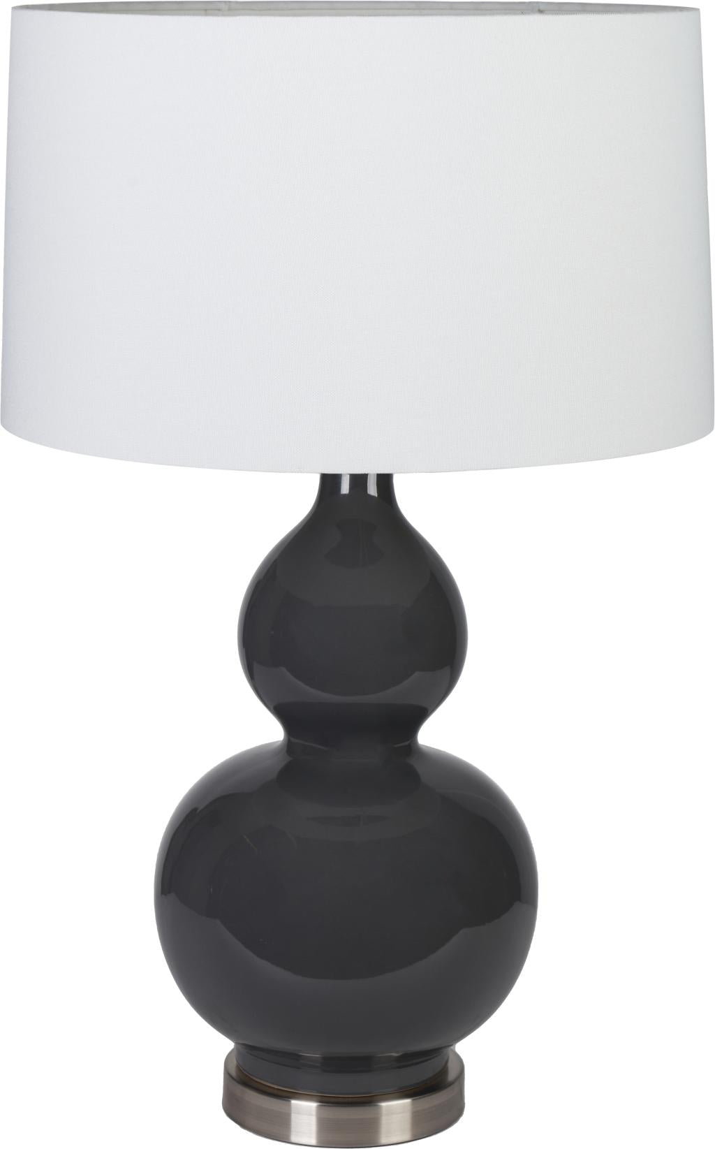 Gatsby Table Lamp - Black & Gold/ Grey & Silver