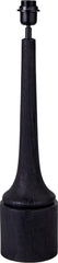 Marin Black Wood Tall Neck Table Lamp  - Base Only
