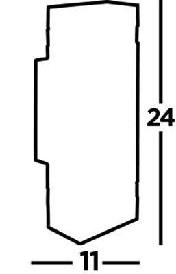 SHEFFIELD 2LT OUTDOOR WALL LIGHT - GREY & BLACK