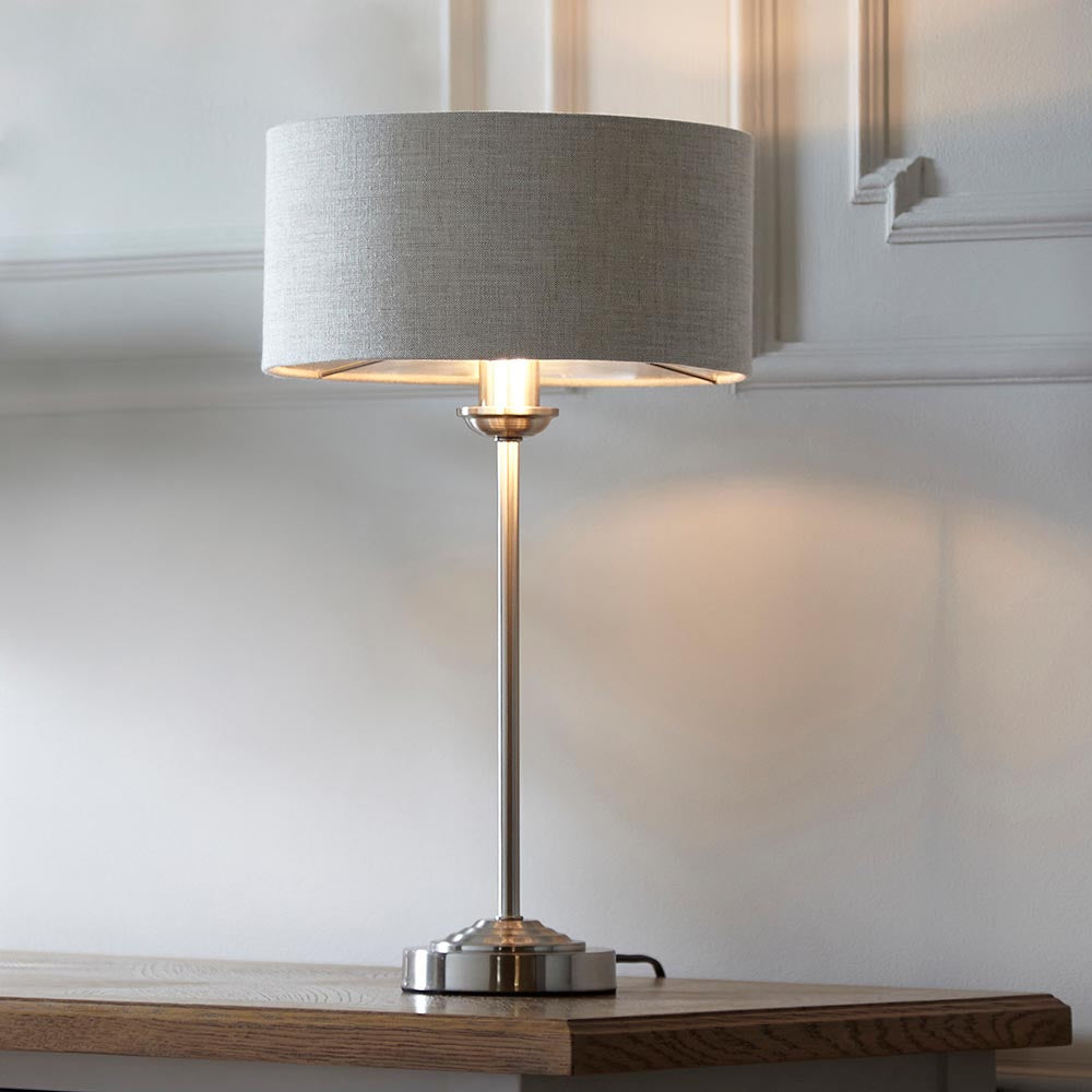 Westbury 1/3Lt Table Lamp In Various Finishes E14