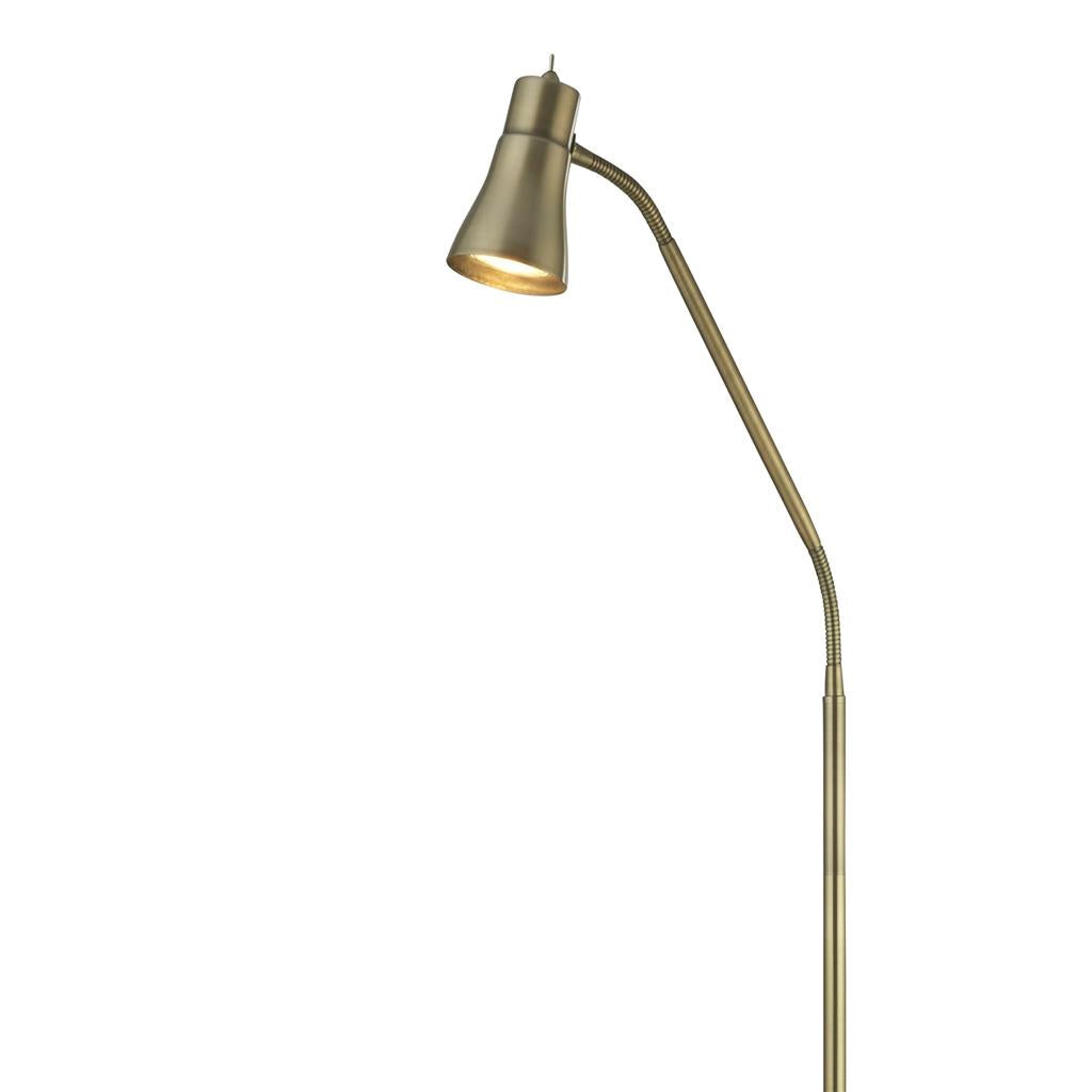 Jolly Floor Lamp - Antique Brass Metal GU10