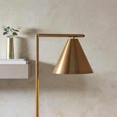 Lyra Task Floor Lamp -Antique Brass/Antique Bronze Finish E27