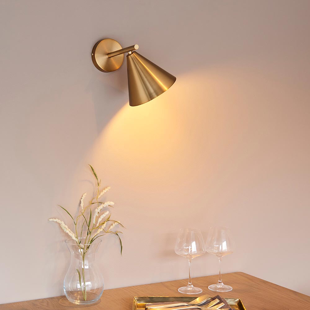 Cape Wall Light - Antique Brass/Bronze