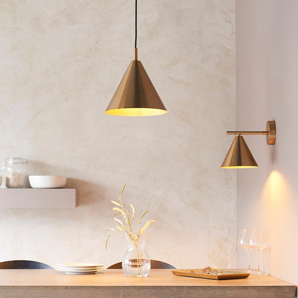 Cape Wall Light - Antique Brass/Bronze