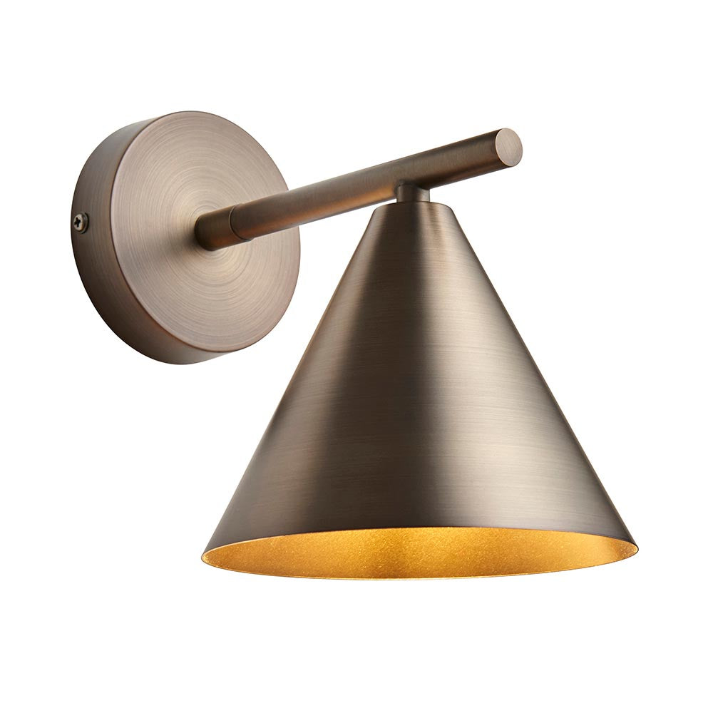Cape Wall Light - Antique Brass/Bronze