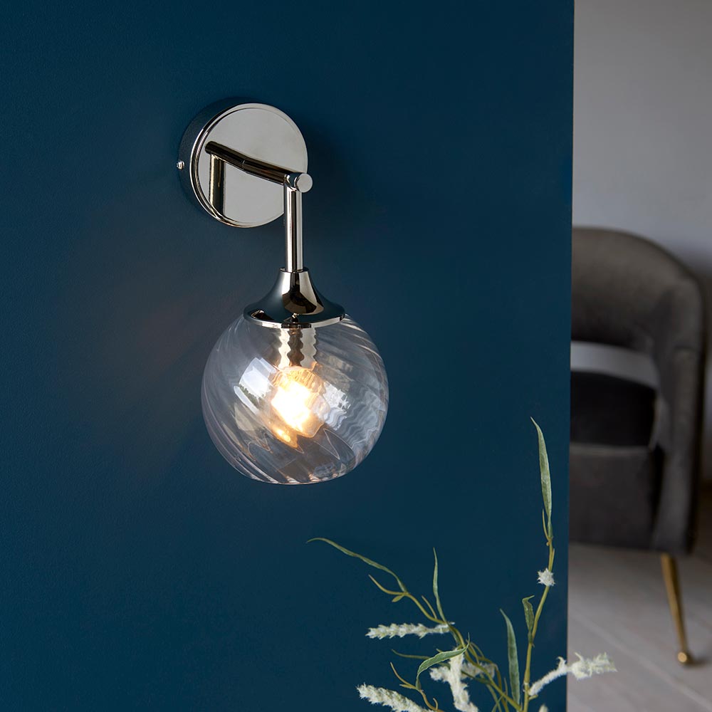 Furze Wall Light - Antique Brass/Bright Nickel