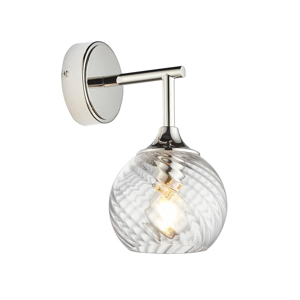 Furze Wall Light - Antique Brass/Bright Nickel
