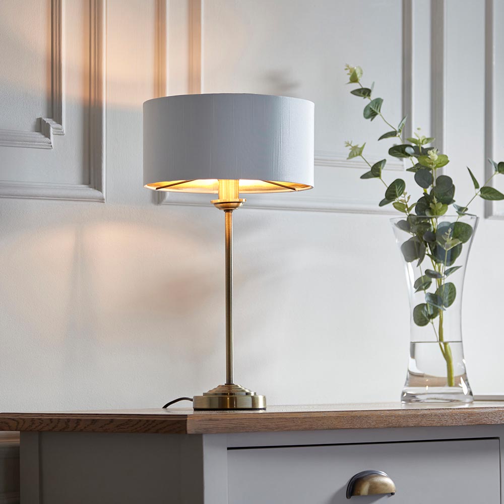 Westbury 1/3Lt Table Lamp In Various Finishes E14