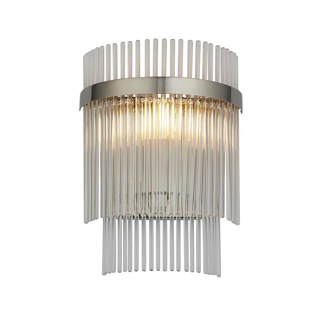 Stefan 1Lt Wall Lamp - Brass/Nickel