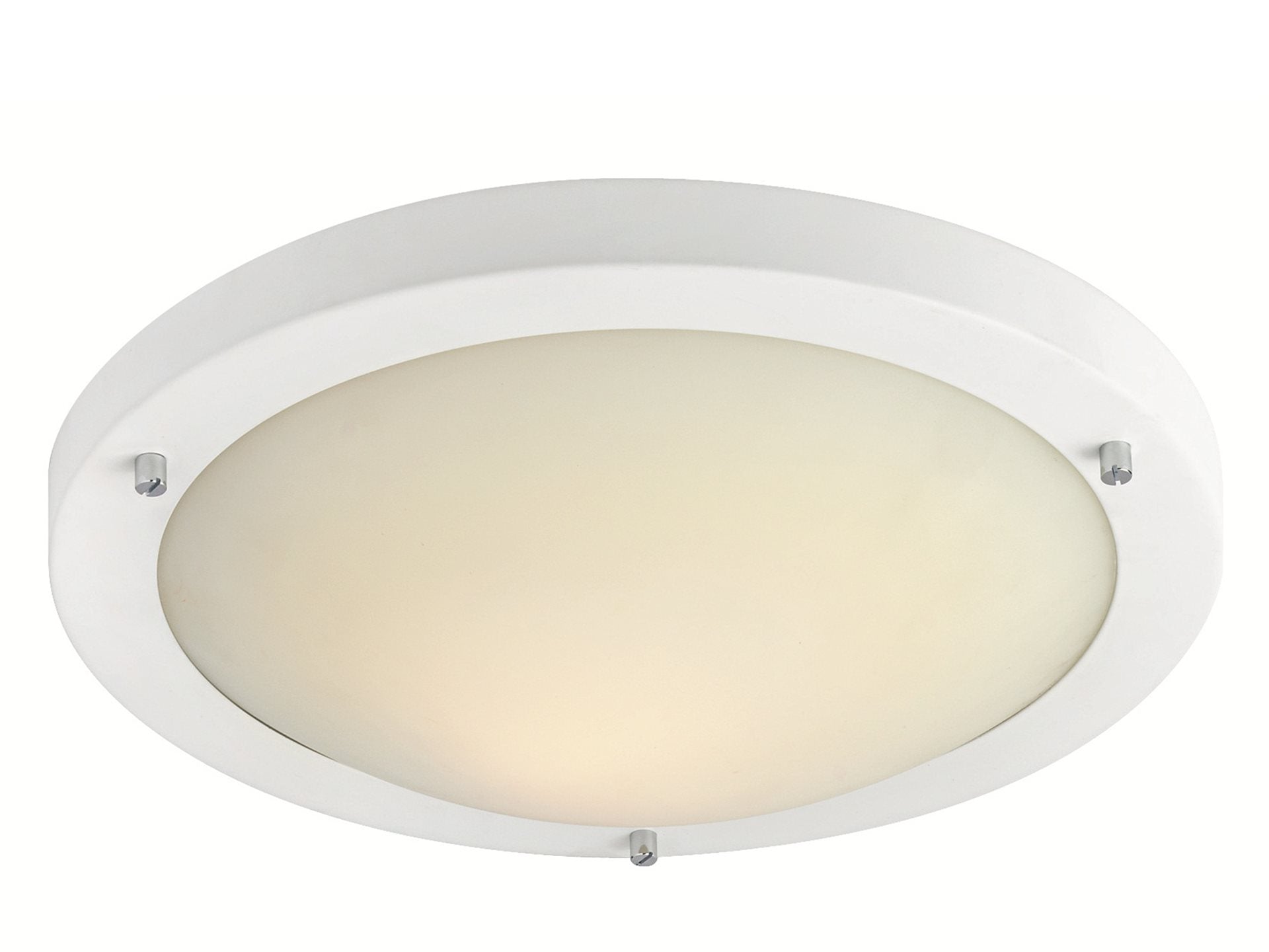 Rondo Flush Ceiling Fitting/Wall Light- Various Finishes