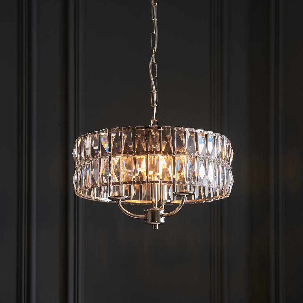 Jarvis 3/5Lt Crystal Pendant