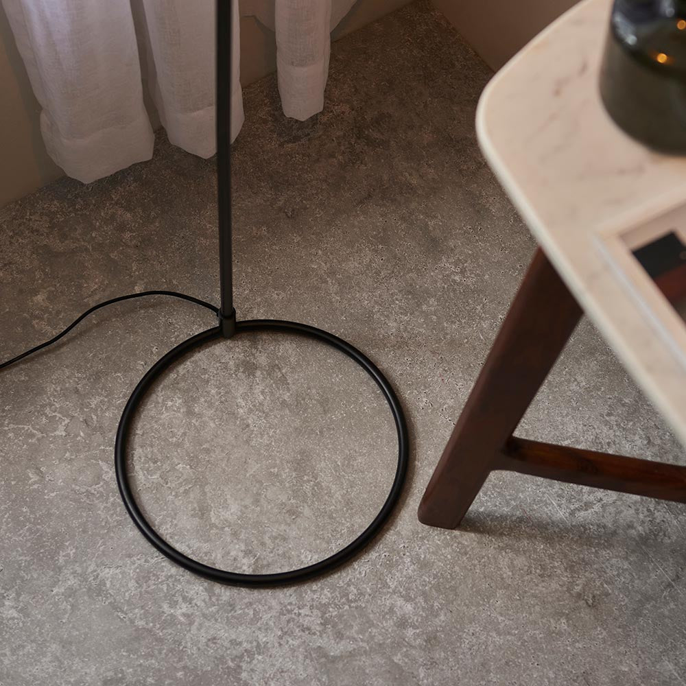 Saoph New Floor Lamp - Matt Black Finish  E27