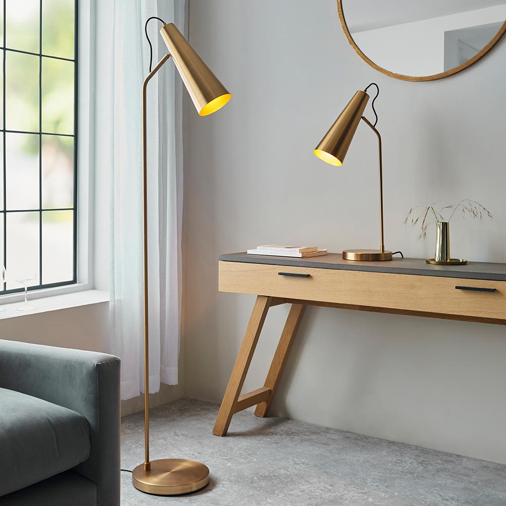 Solara New Task Floor Lamp E27