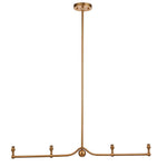 Marciano 4Lt Linear Pendant - Brass