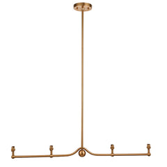 Marciano 4Lt Linear Pendant - Brass