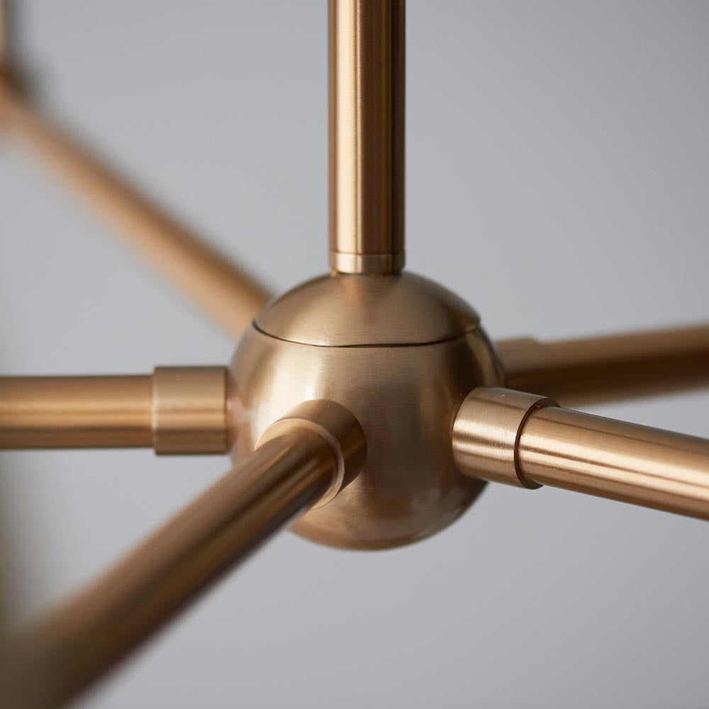 Marciano 5Lt Multi-Arm Pendant - Brass Fitting only