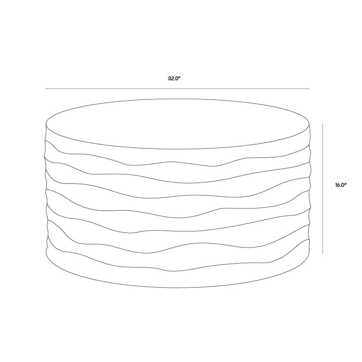 Corey Coffee Table Large