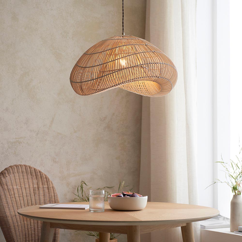 Modena Rattan Pendant Light