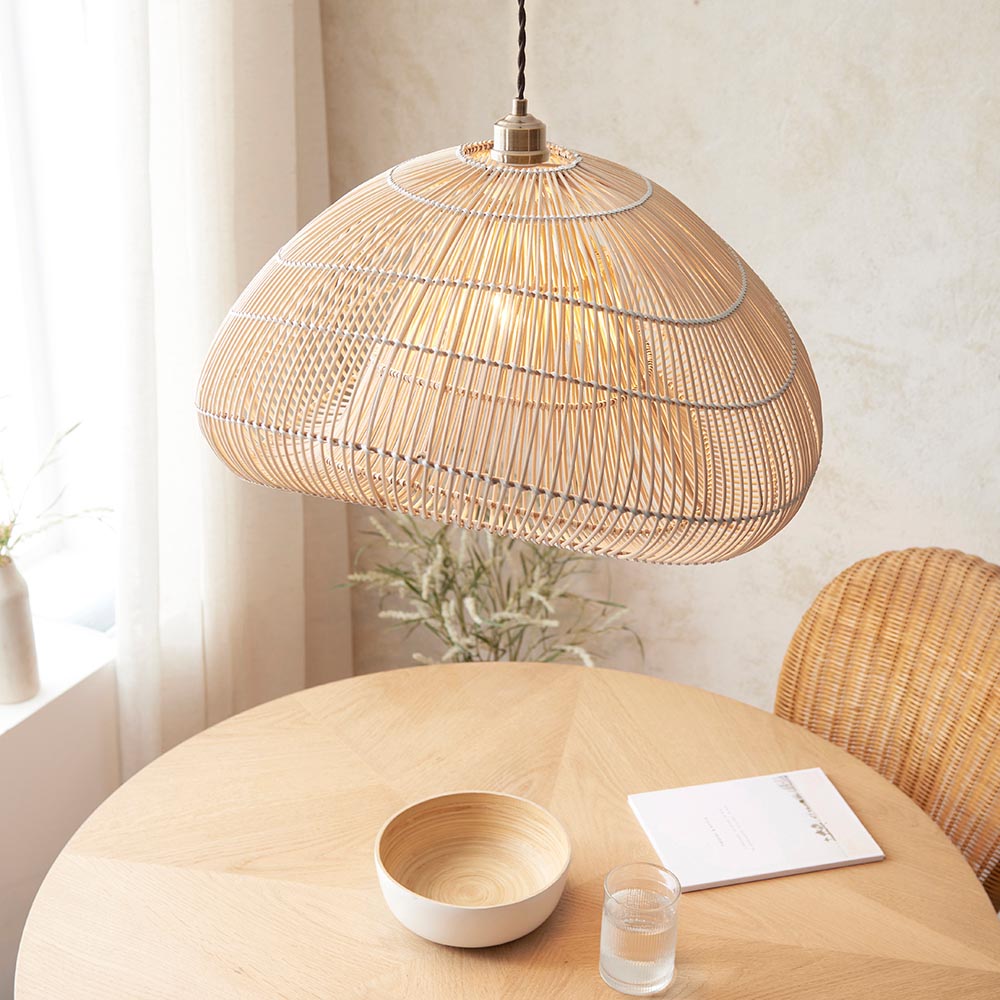 Modena Rattan Pendant Light