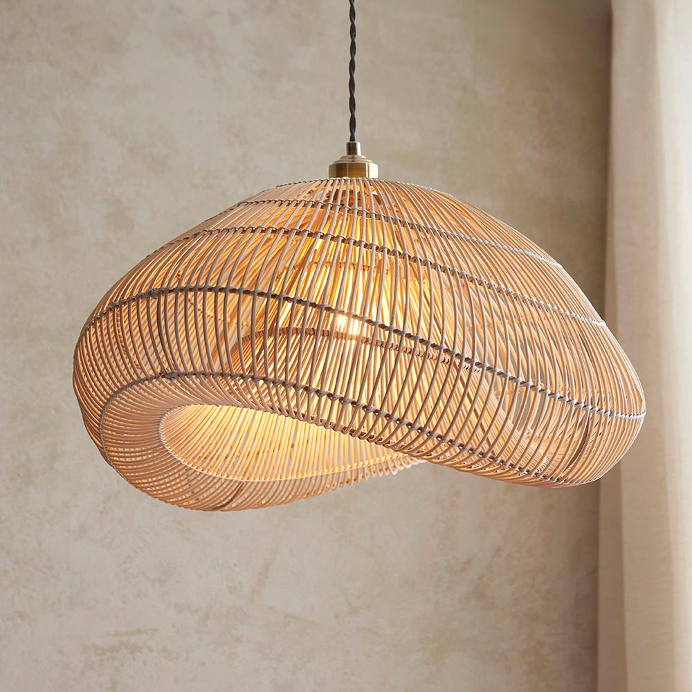 Modena Rattan Pendant Light