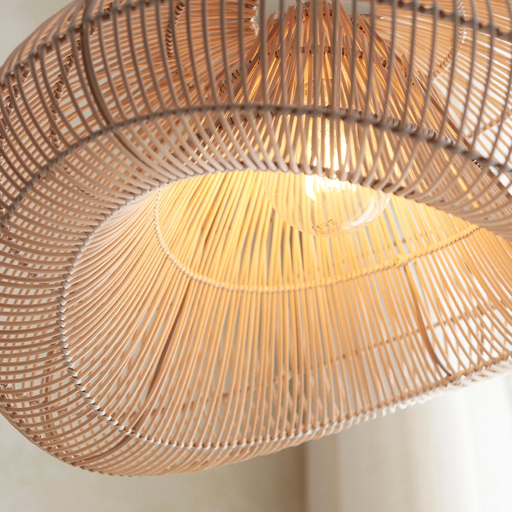 Modena Rattan Pendant Light