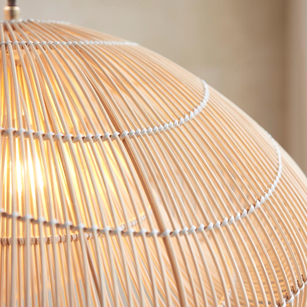 Modena Rattan Pendant Light