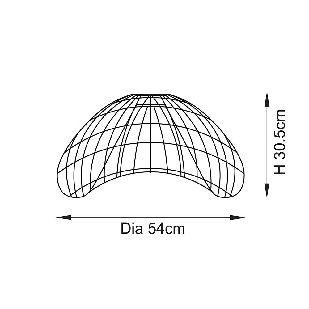 Modena Rattan Pendant Light