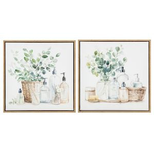 Kitchen Set of 2 Framed Pictures
